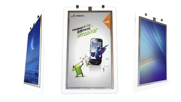 淺談吊掛雙面廣告機的功能優勢有哪些？