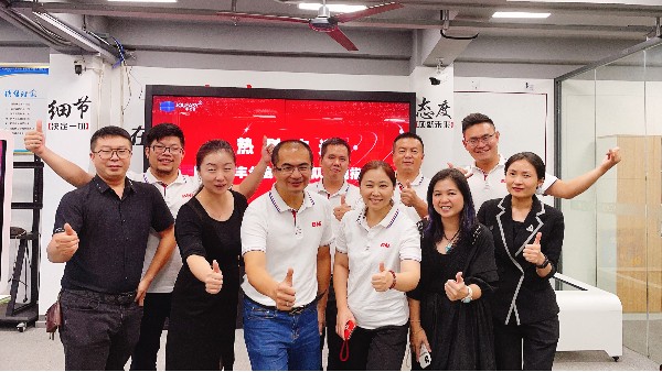 中億?？萍?xì)g迎印度客戶朋友蒞臨參觀考察